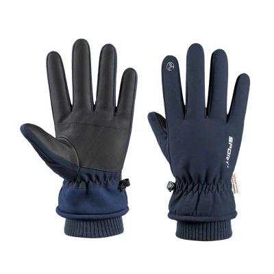 China Comfortable Custom Made Anti Slip Gloves HX1102 Full Finger Motorcycle Gloves Heated Ski Warm Liner Gloves for sale