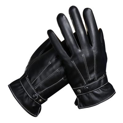 China Feeling 5514 Other Sports Mens Leather Gloves Winter Lamb Sheepskin Bike Driving Fashion Customized Warm Liner Leather Gloves for sale