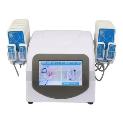 China Weight Loss Multipolar Lipolaser Lipo Laser Fat Burning Body Slimming Weight Loss Beauty Machine for sale