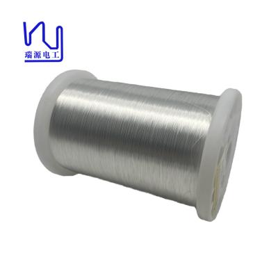 China 2UEW-F 0.18mm High purity 4N OCC Enameled Silver Wire For Audio for sale