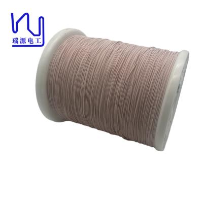 China 2USTC-F 0.04mmX600 High Frequency Silk Covered Litz Wire For Transformer for sale