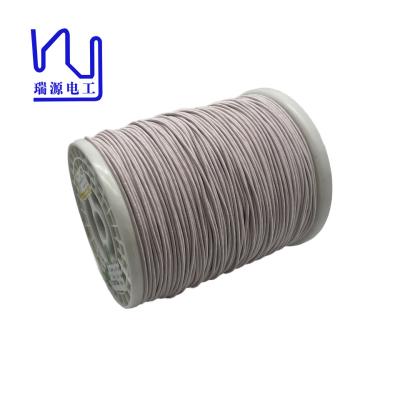 China UL Certified 0.04mm*2375 Strands High Frequency Twisted Enameled Copper HF Basic Litz Wire for sale