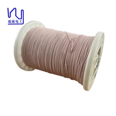 China Hersteller 0,03mmx1080 Stränge Nylon Litz Draht für Transformatorwicklung zu verkaufen