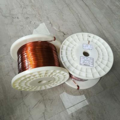 China Clasificación UEW/EIW/AIW 180/200/220 Cable de cobre aislado laminado plano para el enrollamiento en venta