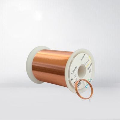 China 0.015mm Self Bonding Enamelled Copper Winding Wire Ultra fine copper wire for sale