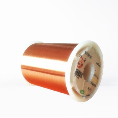 China High Frequency Solderable Enamelled Magnet Wire Polyester Insulation For Transformer for sale