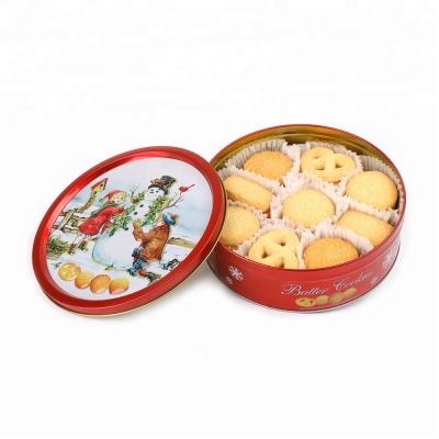 China Factory 250g Low Salt Butter Cookies Christmas Hot Selling Danish Cookies for sale