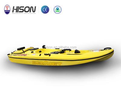 China Fiberglass Hison 152cc Gasoline Jet Powered Kayak for sale