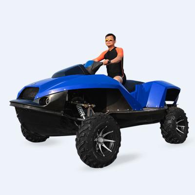 China Fiberglass Vendor Supply Hison Recreation Selling Popular Drive Sand Buggy 4 Wheel Amphibious Vehicle for sale