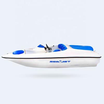 China Brand New Fiberglass Customized Products Speed ​​Boat Fiberglass 230hp Outboard Aluminum for sale