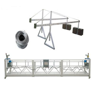 China Modern ZLP800 Galvanized Electric Hanging Scaffolds Suspended Access Equipment for sale