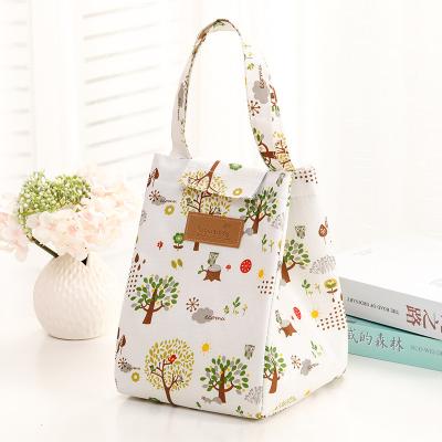 China Wholesale Thickened Cooling Folding Outdoor Waterproof Oxford Lunch Bag Insulation Bag Daily Life Picnic Bag for sale