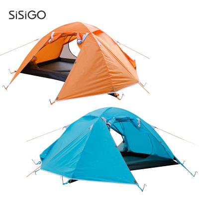 China SISIGO Extended Type Waterproof Fast Open Lightweight Aluminum Poles Ultra Dome Backpacking Outdoor Camping Glamping Travel Beach Tents for sale