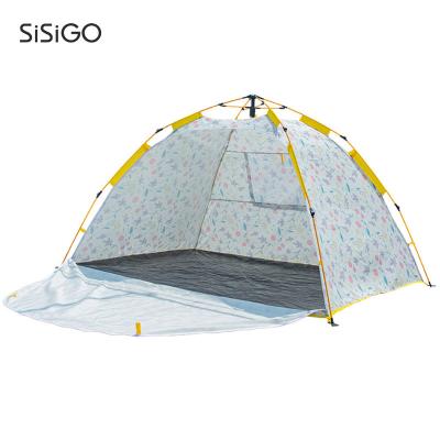 China Easy-carry SISIGO ST1016 Portable Full Automatic Pop Up Beach Park Sun Shelte Tents Quick Open Waterproof Camping Outdoor for sale