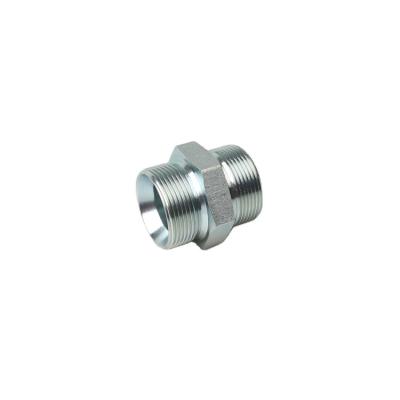 China Carbon Steel Bsp Male 60 Cone Or Bonded Hydraulic Fitting Joint Tube Adapter for sale