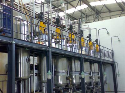 China PLC Fish Oil Refining System High Productivity Fish Oil Ethyl Ester Refining System Te koop