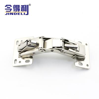 China 150 Degree N Frog Hinge Concealed Cabinet Door Hinges With Screws for sale