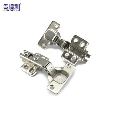 China Fixed Furniture Hinge Cheap Cold Rolled Steel Plate Nickel Cabinet Hinge Two Way Normal Hinge for sale