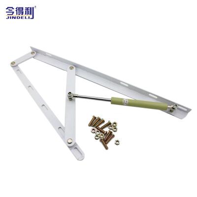 China Lift 500n g 0.6M Furniture Bedroom Hardware Adjustable Cylinder OEM Height Folding Bed Bracket Head View Hydraul for sale