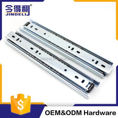 China Cabinet Sideboard Drawer Sliding Heavy Duty Channel Ball Bearing Drawer Slides for sale