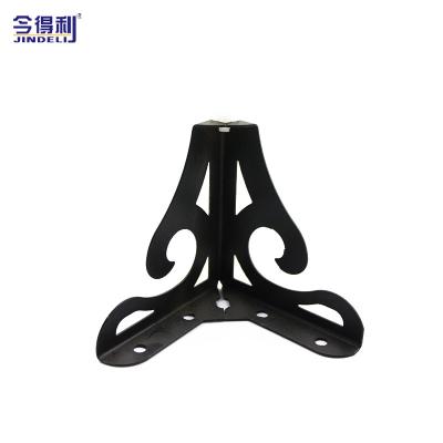 China Sofa Decorative Furniture Black Iron Carving Modern Furniture Leg Extender Wooden Sofa Legs for sale