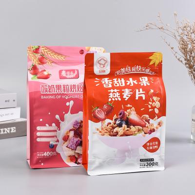 China Waterproof Matte Finished Food Grade Packaging Digital Printing Cashew Stand Up Ziplock Bag With Foil for sale