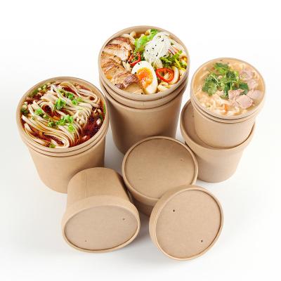 China Cheap Customized Disposable Eco Friendly Package Food Disposable Paper Cup/Bowl/Packaging Lunch Box/Container for sale