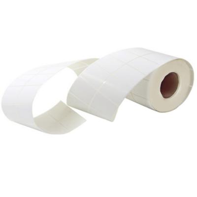 China Custom Blank Barcode Label Paper 50*30mm Factory Adhesive Handwriting Printer Label Sticker Paper Rolls Adhesive Barcode Label for sale