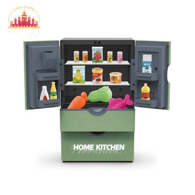 China New Plastic Creatives Pretend Play House Mini Refrigerator Toy Kitchen Toy For Children SL10D186 for sale