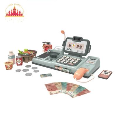 China Big Voice Recognition Smart Cashier Toy Cash Register With Calculator Public Announcement SL10D334 48*18.5*20.5cm for sale