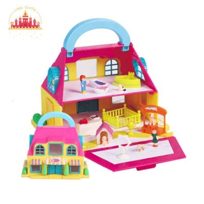 China Mini Toy Hot Selling DIY Toy Plastic Pet Beauty House Toy Easy to carry for children SL10G026 for sale