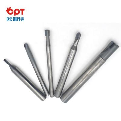 China Welded Carbide OPT PCD End Mills Diamond End Mills Diamond Tool For CNC Machine for sale