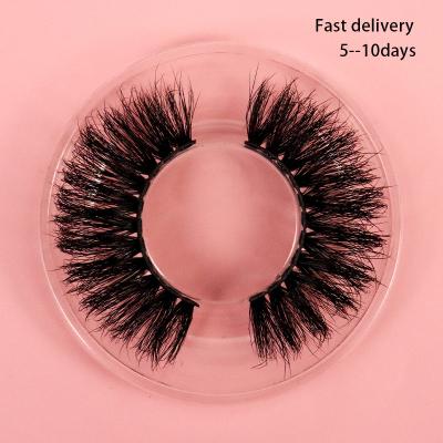 China Best Selling Custom Beauty Reusable 25Mm Faux Mink Eyelash From Lashes Vendor of 10 Pairs for sale