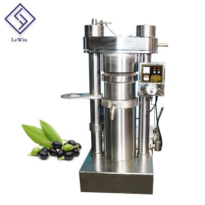 China Industrial Extracting Coconut Soybean Oil Making Machine Fully Automatic Hydraulic Oil Presser for sale