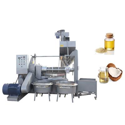 China Industrial Screw Oil Press Machine Camellia Oil Making Machine Cold Press / Hot Press for sale