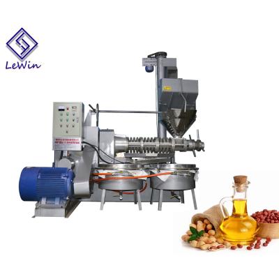 China 380V Voltage Nut Screw Oil Press Machine Groundnut Oil Extraction Machine for sale