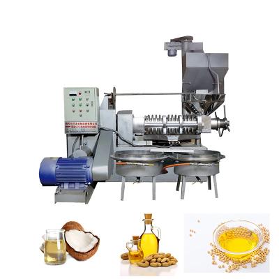 China Cold Pressed Mustard Oil Making Machine Screw Type Oil Press Machinery for sale