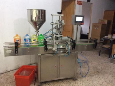 Chine Bouteilles/min liquides automatiques pneumatiques de la machine de remplissage de 4 têtes 40 - 50 à vendre