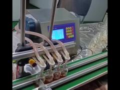 automatic filling machine with conveyor