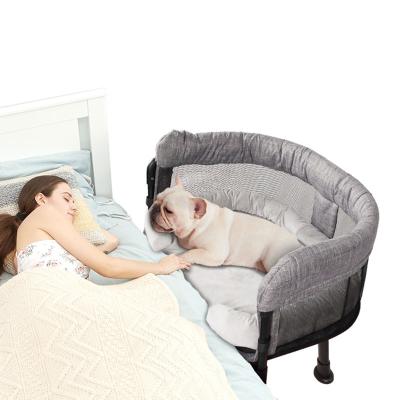 China High End Cushion Cat Bed, Best Selling Cute Dog Bed, Hot Selling Christmas Pet Removable Blanket Beds for sale