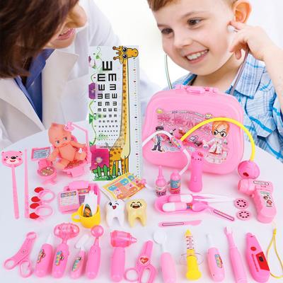 China Baby Toys Kids Educational Suitcase Pretend Doctor Set Toys,Kids Educational Doctor Play Toys For Children,Cheapest Kit Doctor Toy Set/ for sale