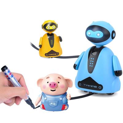 China Kids Toy Robots Follow Line Cartoon Toy, Baby Toy Robots Educational, Best Smart Other Toys for sale