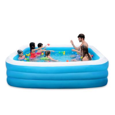 China Convenient Storage House Family Kids Full Size Inflatable Pool, Wholesale/Hot Selling Outdoor Family Size Inflatable Pools for sale