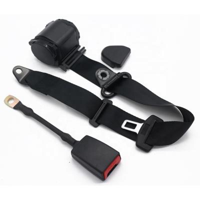 China Wholesale Universal Sports 3 Point Retractable Car Seat Belt With Steel Buckle OE Standard for sale