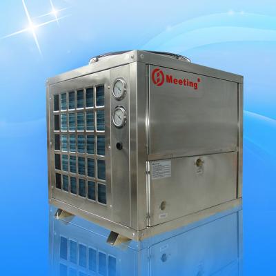 China Stainless steel air source heat pump , heating water , heat  house ,  save power , easy controling , safe and efficient for sale