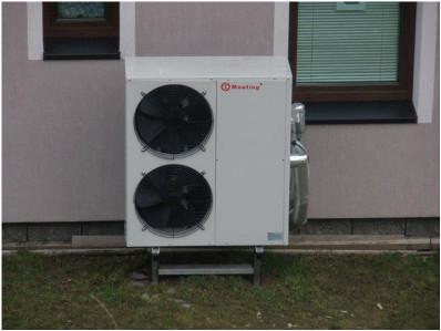 China Commercial Low Temperature Heat Pump , Outdoor Cold Climate Heat Pump Energy Saving for sale