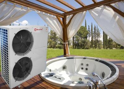 China UKAS Air To Water Heat Pump Jacuzzi Swimming Pool Work With Outdoor 2 People Hot Tub for sale