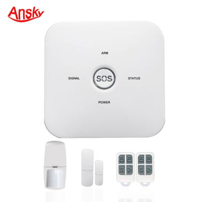 China Tuya Kit Plastic APP Security Alarm System WiFi GSM Automation ABS Smart Home IoT Wireless Alarm System Plastic for sale