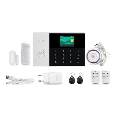 China Security Home Alarm GSM Intrusion Alarm System Tuya Home Security WiFi Kit H7 Wireless Alarm for sale