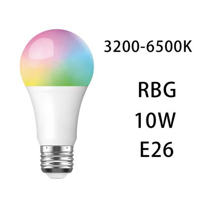 China Residential E26 E27 Tuya LED WiFi Multicolor Lamp Bulb Smart Works with Alexa, Echo, Google Home and IFTTT for sale